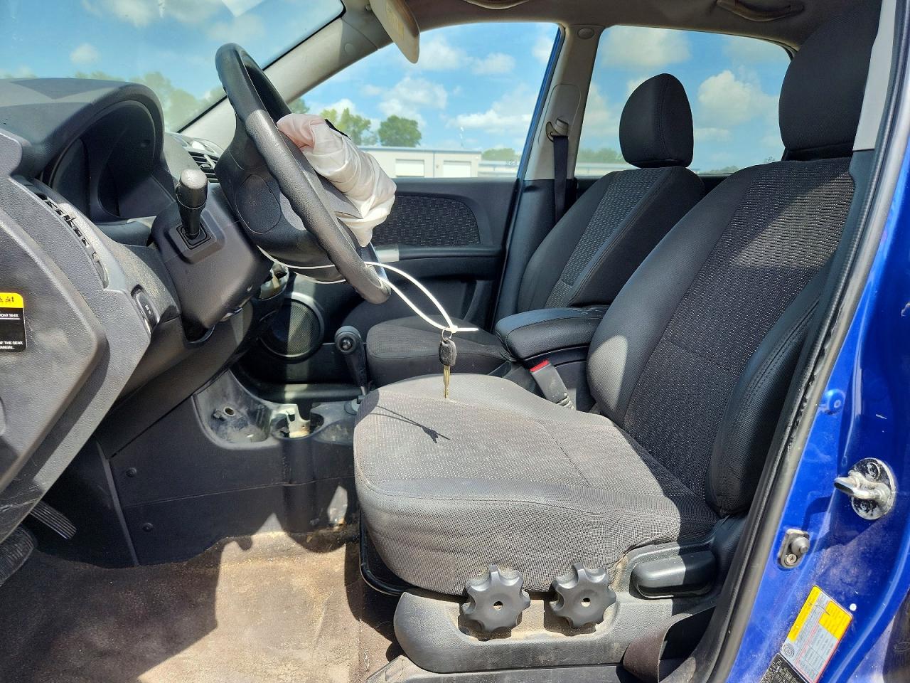 2007 Kia Sportage Lx Blue vin: KNDJF723377442162