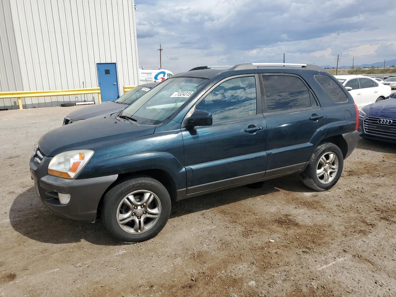 2005 Kia New Sportage Green vin: KNDJF723457070537