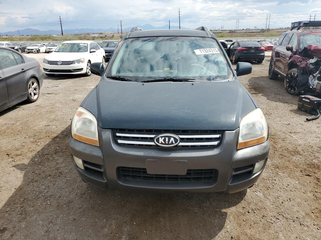 2005 Kia New Sportage Green vin: KNDJF723457070537