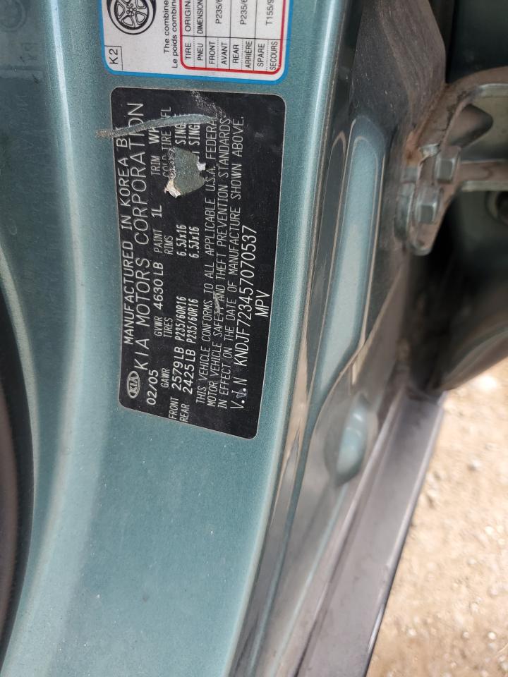 2005 Kia New Sportage Green vin: KNDJF723457070537