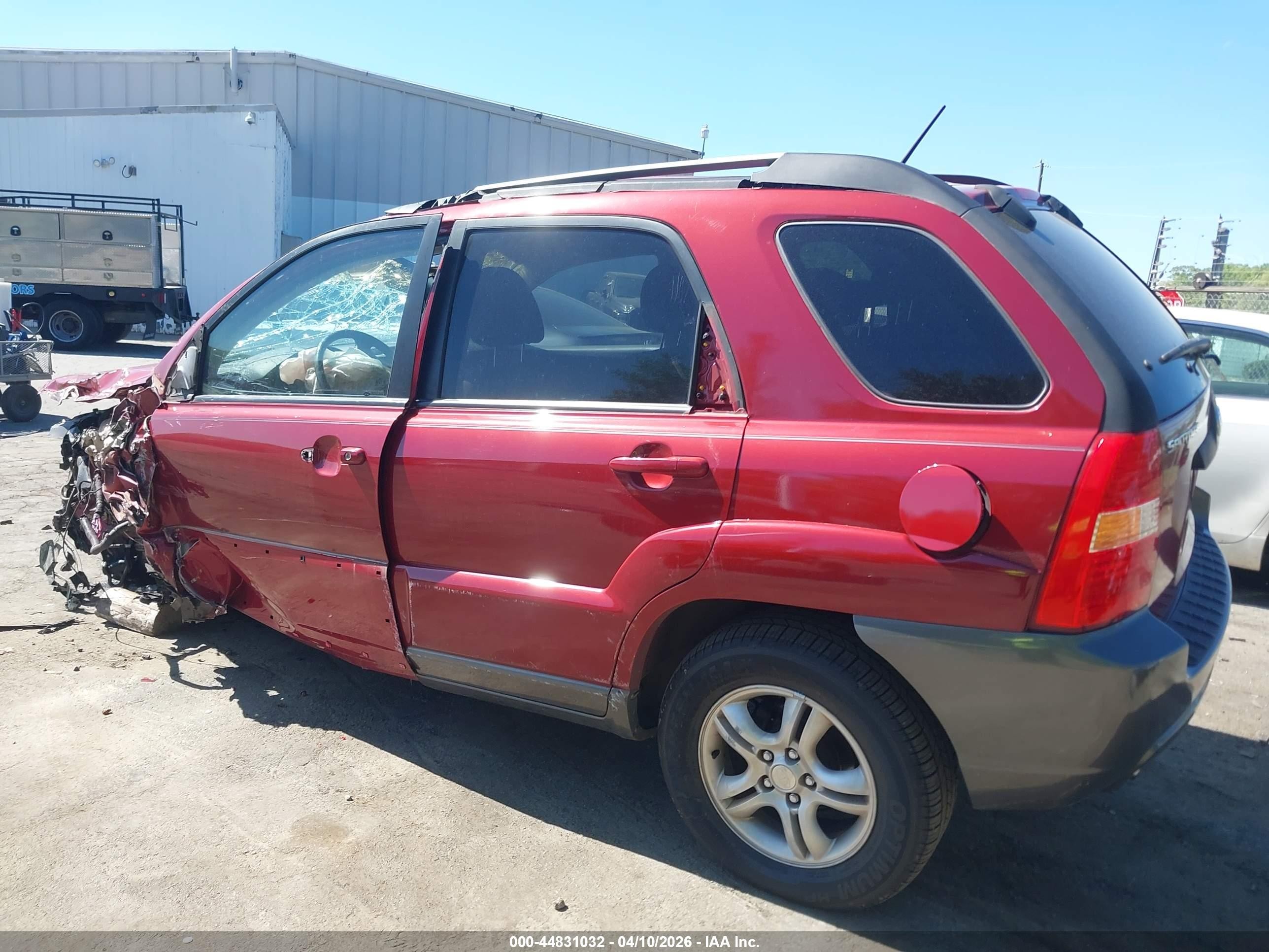 2005 Kia Sportage Ex V6/lx V6 Красный vin: KNDJF723457077763