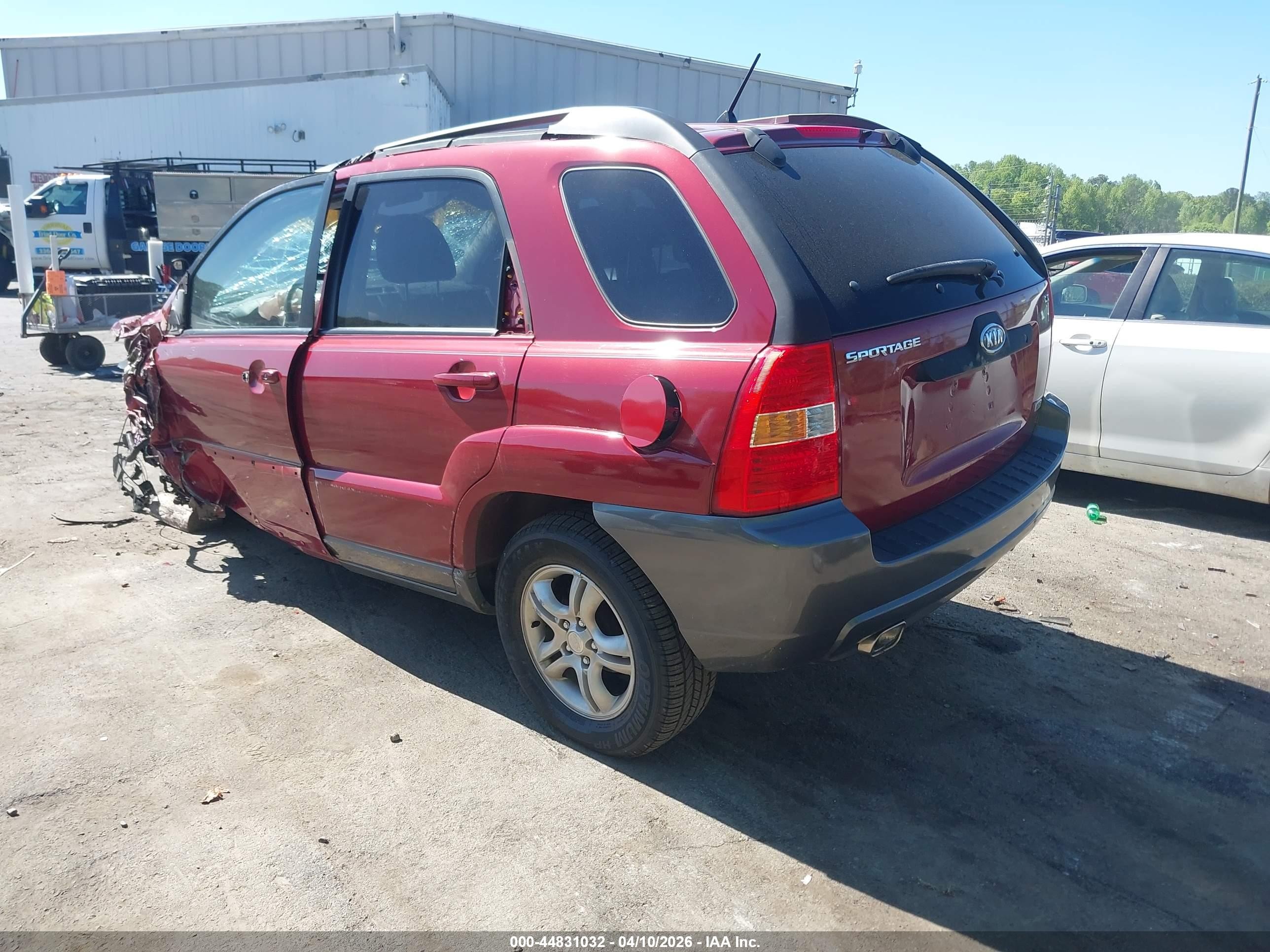 2005 Kia Sportage Ex V6/lx V6 Красный vin: KNDJF723457077763