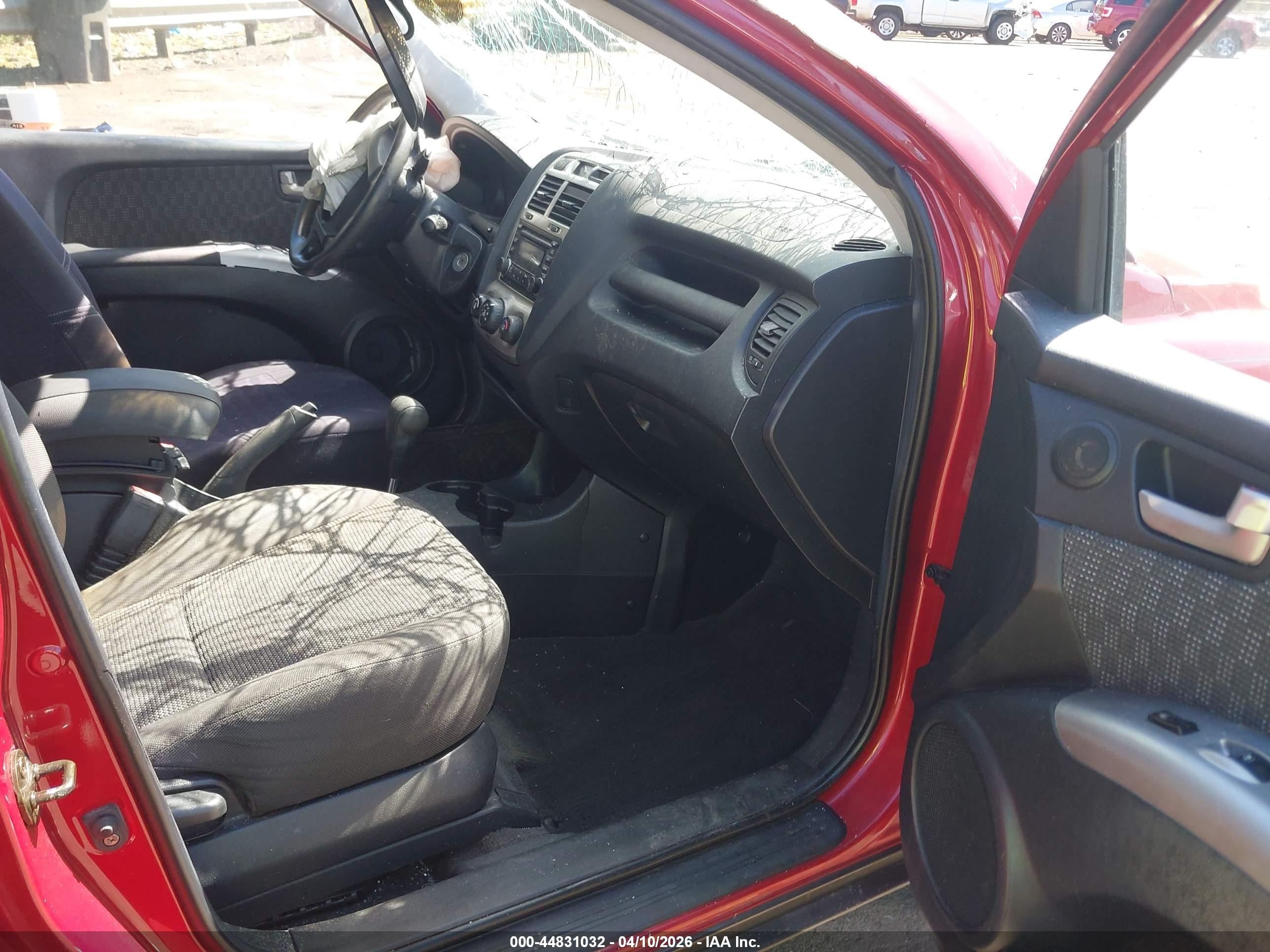 2005 Kia Sportage Ex V6/lx V6 Красный vin: KNDJF723457077763