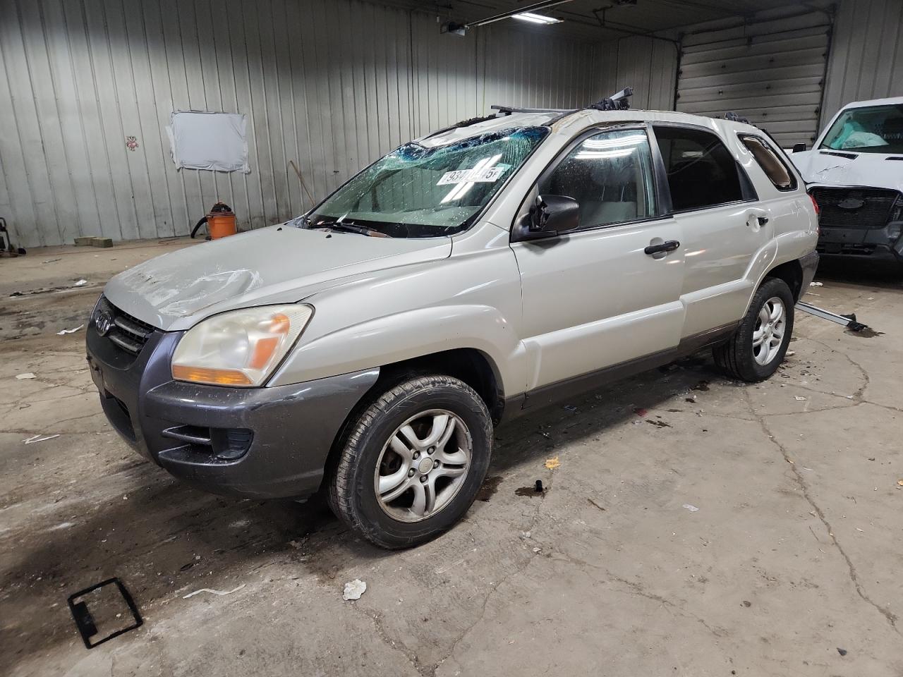 2005 Kia New Sportage Бежевый vin: KNDJF723457100183