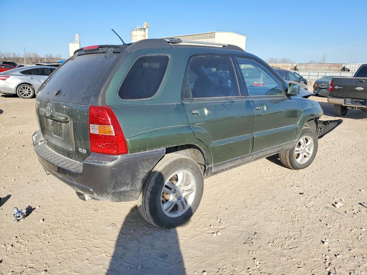 2006 Kia New Sportage Green vin: KNDJF723467156481