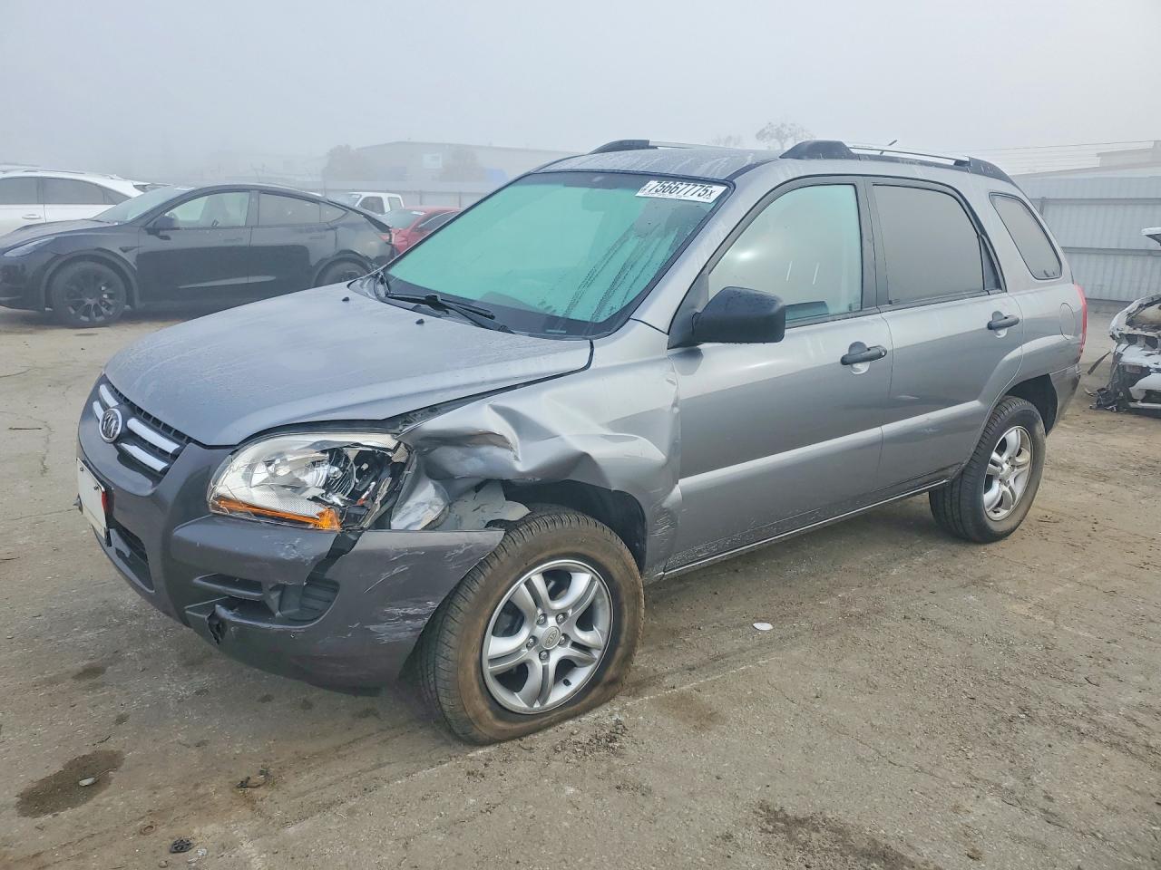 2006 Kia New Sportage Gray vin: KNDJF723467222043