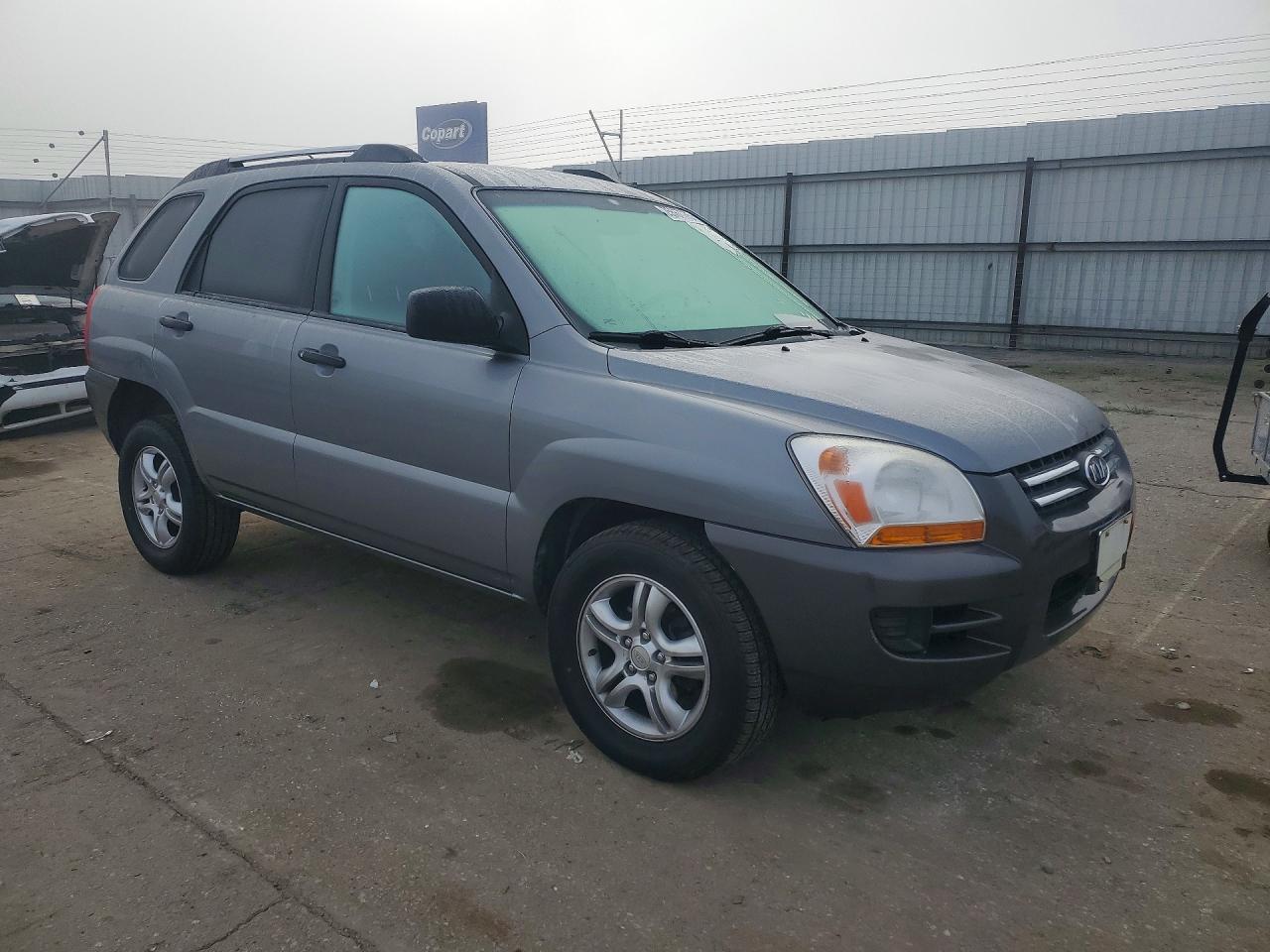 2006 Kia New Sportage Gray vin: KNDJF723467222043
