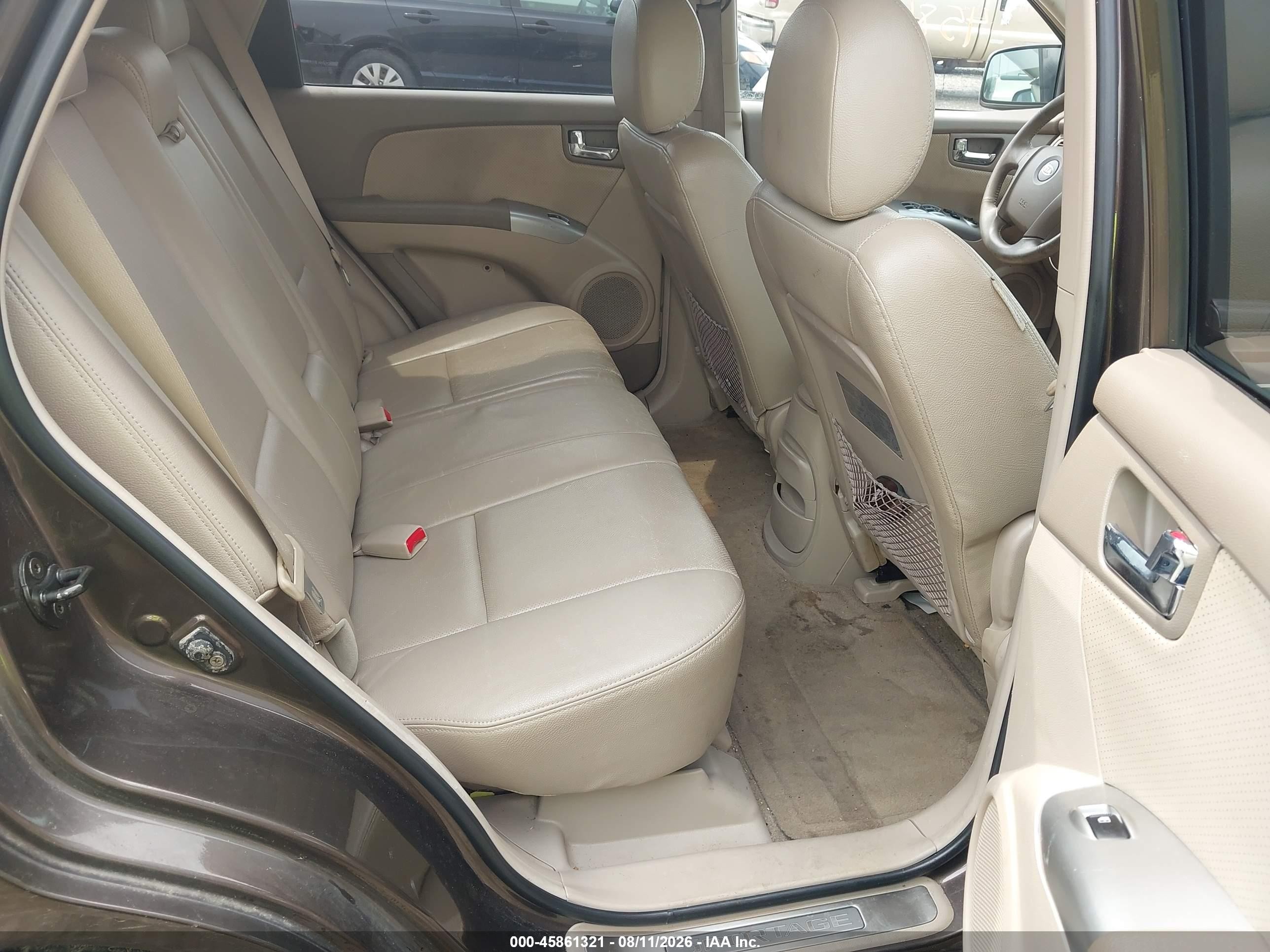 2007 Kia Sportage Ex V6 Brown vin: KNDJF723477316022