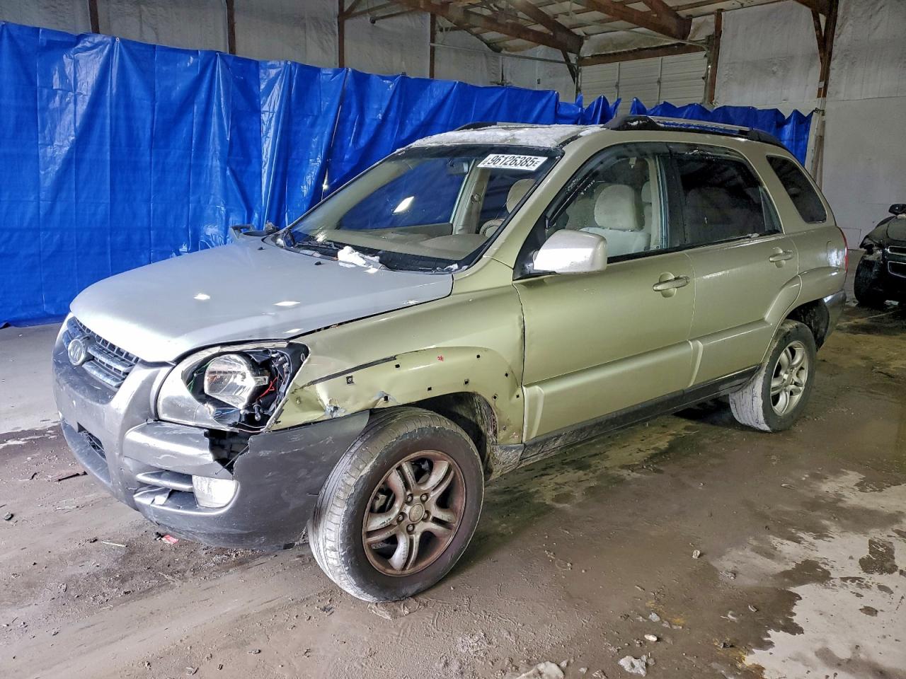 2005 Kia New Sportage Beige vin: KNDJF723557076590