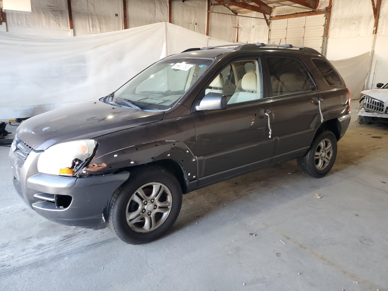 2005 Kia New Sportage Black vin: KNDJF723557132849