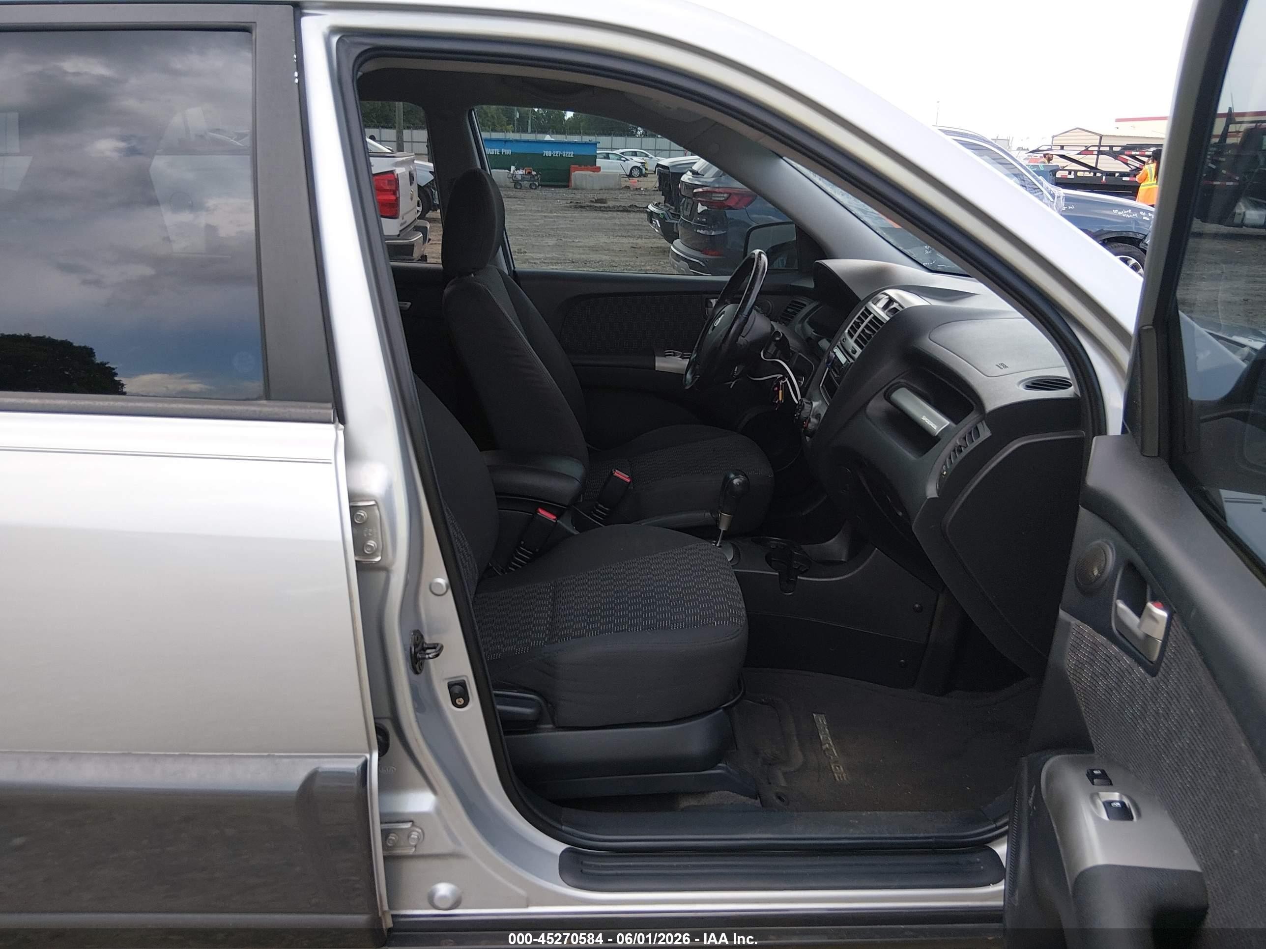 2007 Kia Sportage Lx V6 Silver vin: KNDJF723577320919