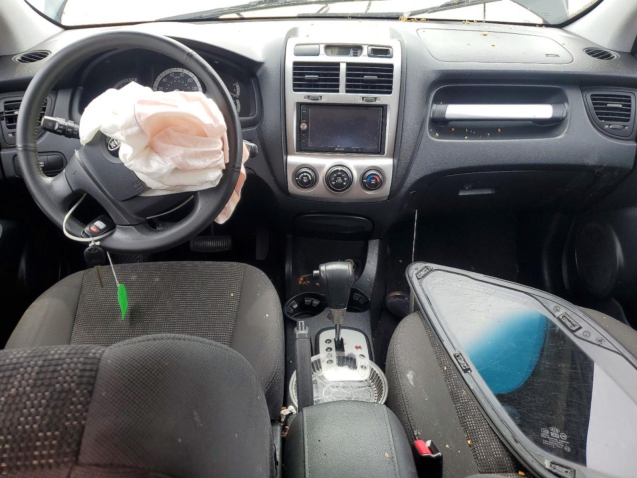 2007 Kia Sportage Lx Black vin: KNDJF723577331998