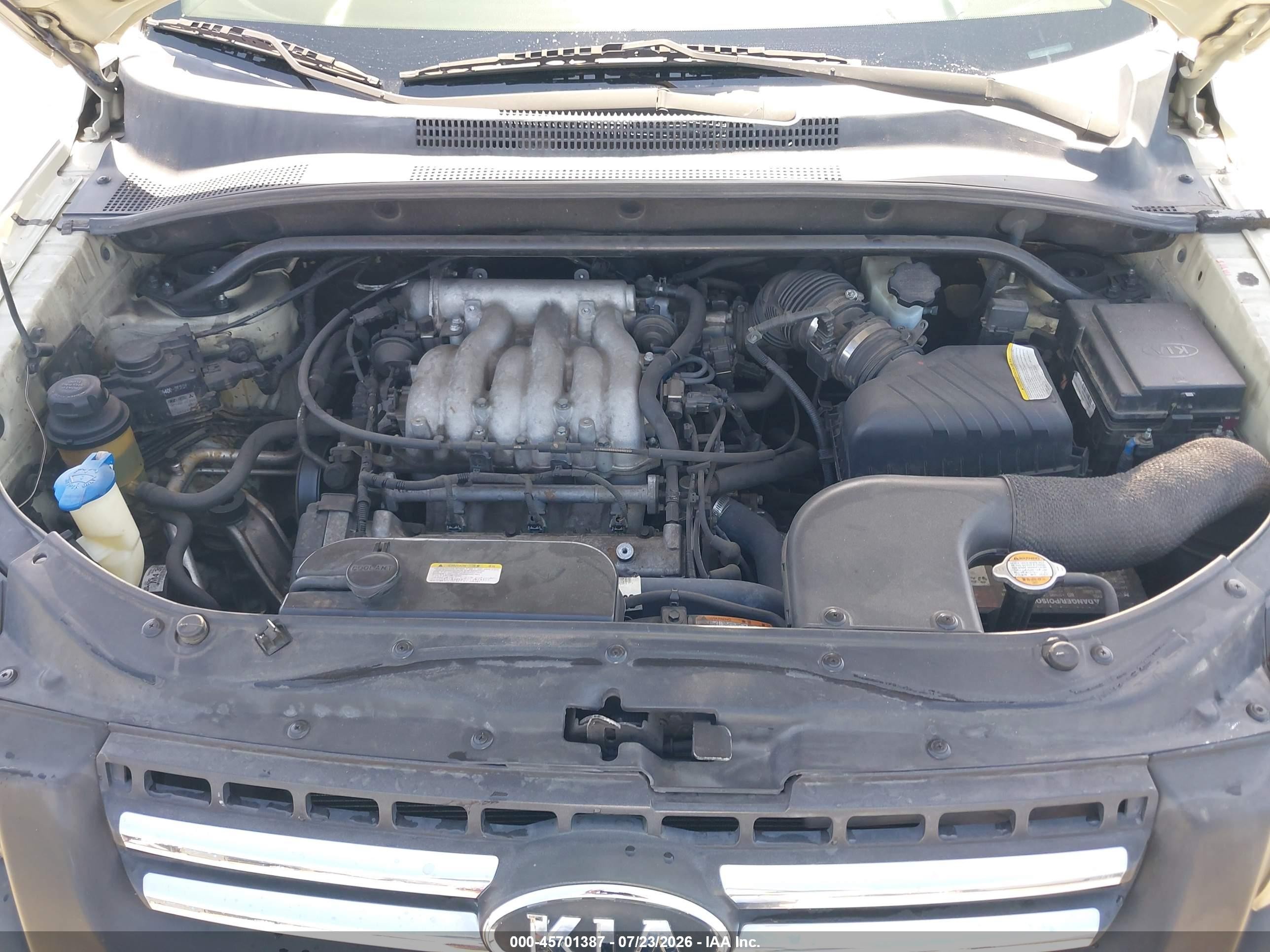 2007 Kia Sportage Lx V6 Green vin: KNDJF723577338997