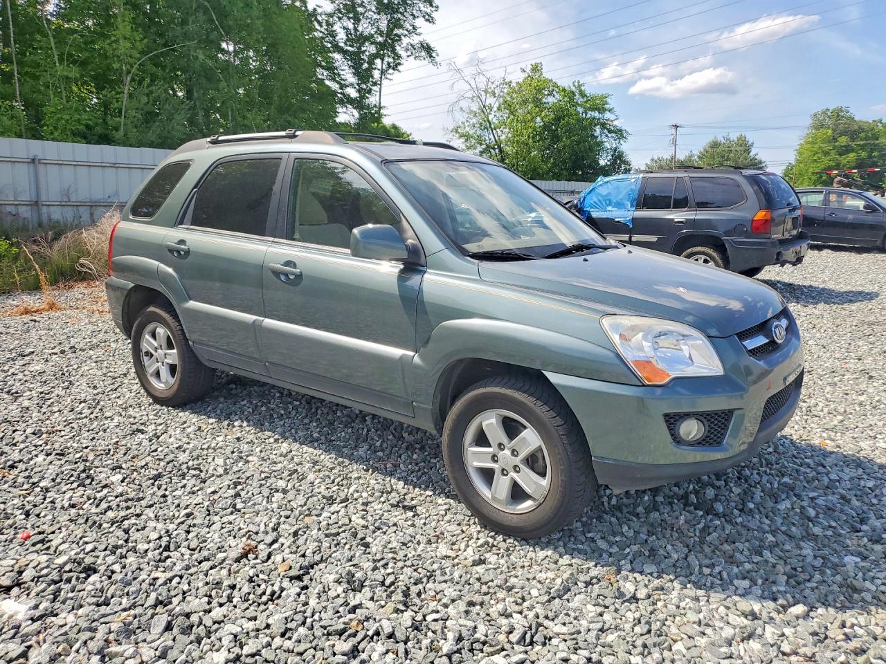 2009 Kia Sportage Lx Teal vin: KNDJF723597554965
