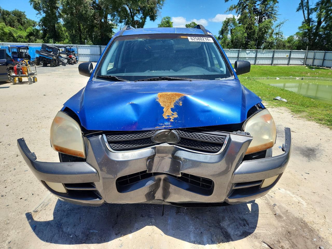 2006 Kia Sportage Lx Blue vin: KNDJF723667272149