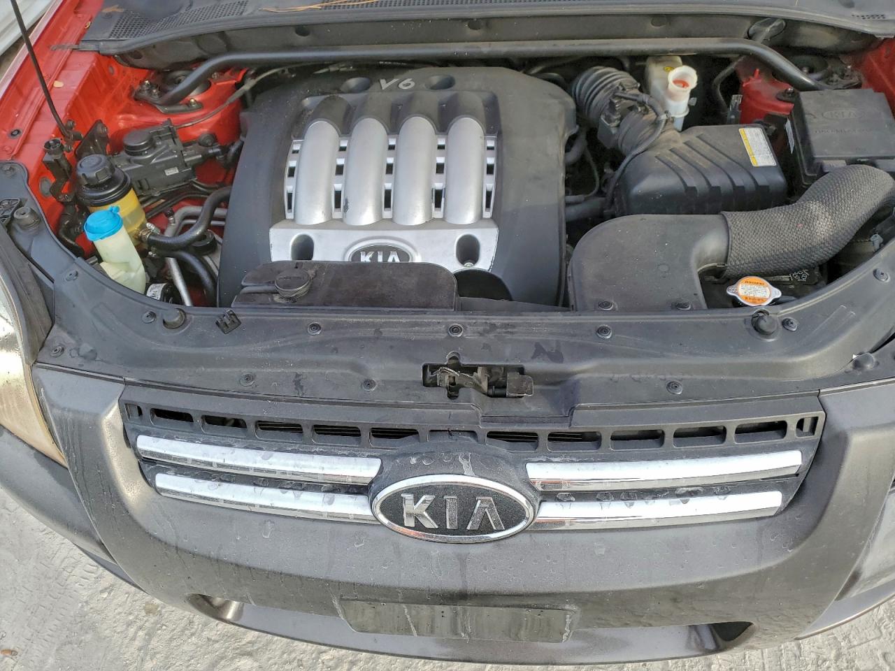 2005 Kia New Sportage Red vin: KNDJF723757078454