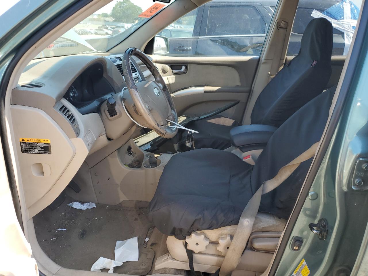 2005 Kia New Sportage Green vin: KNDJF723757116877