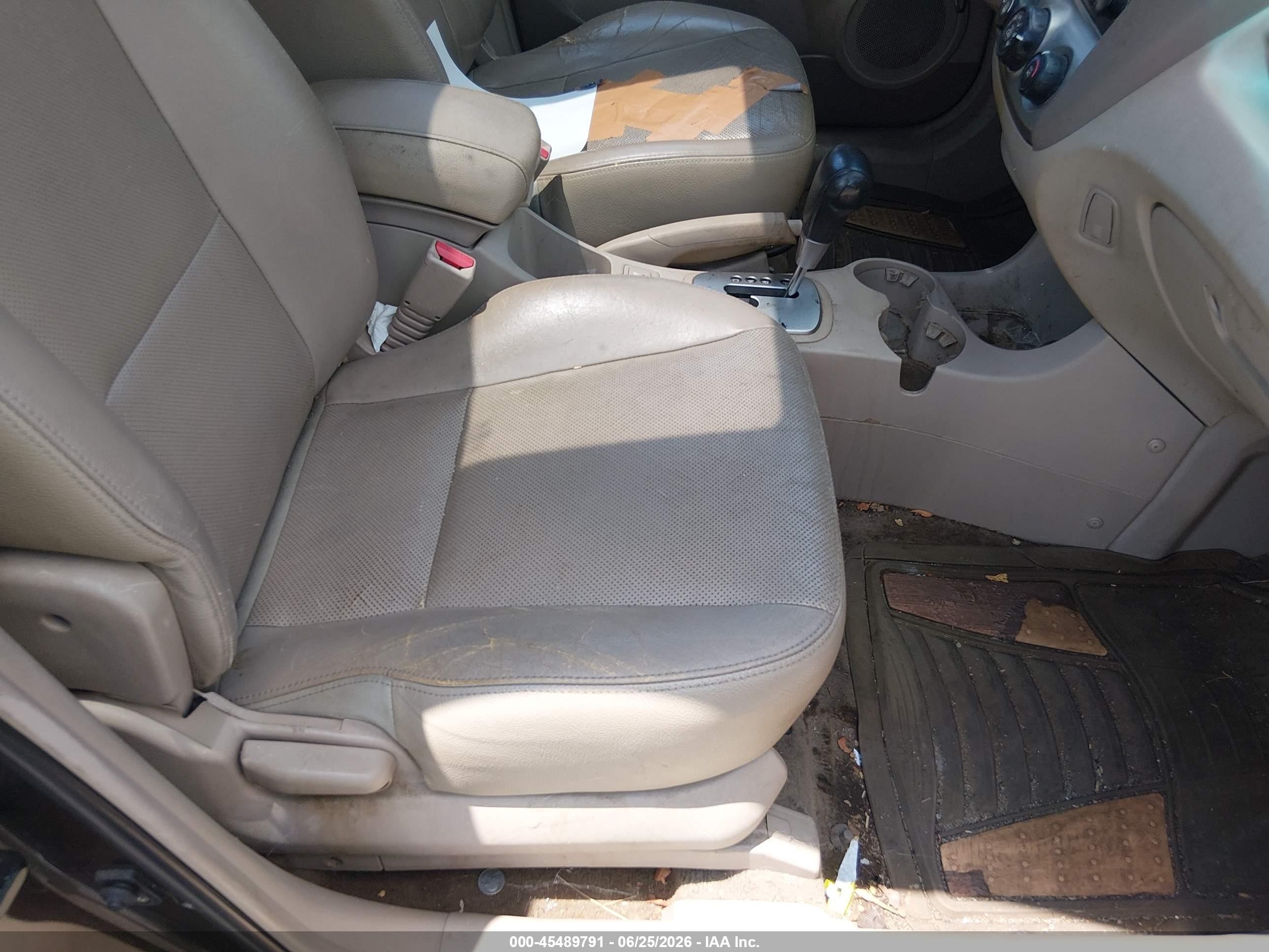 2007 Kia Sportage Ex V6 Brown vin: KNDJF723777301482