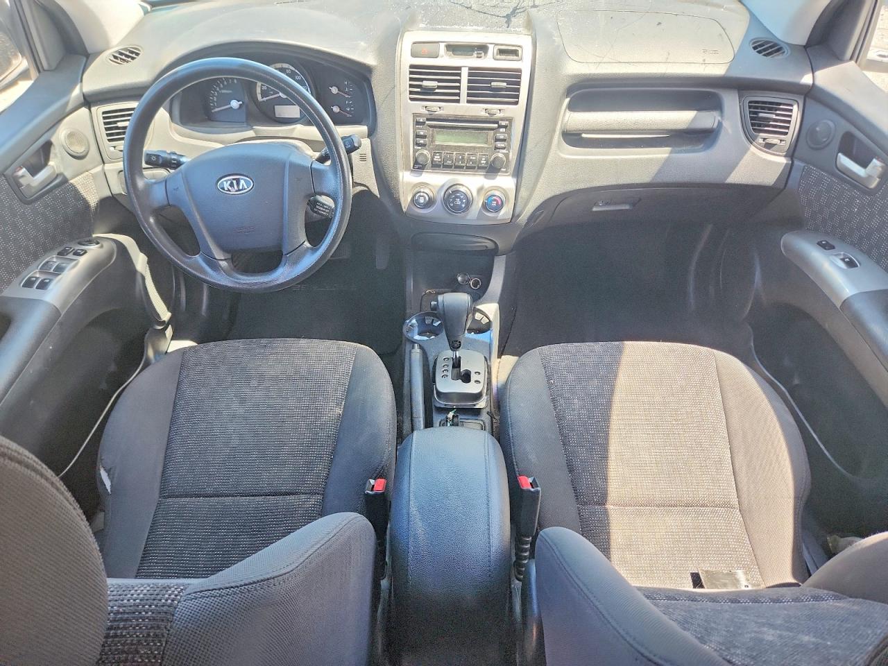 2007 Kia Sportage Lx Silver vin: KNDJF723777416924