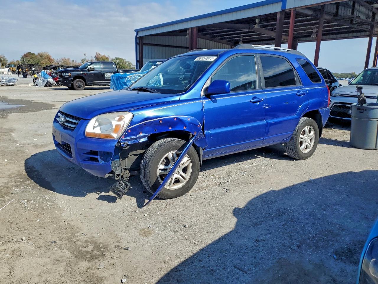 2006 Kia New Sportage Blue vin: KNDJF723867168875
