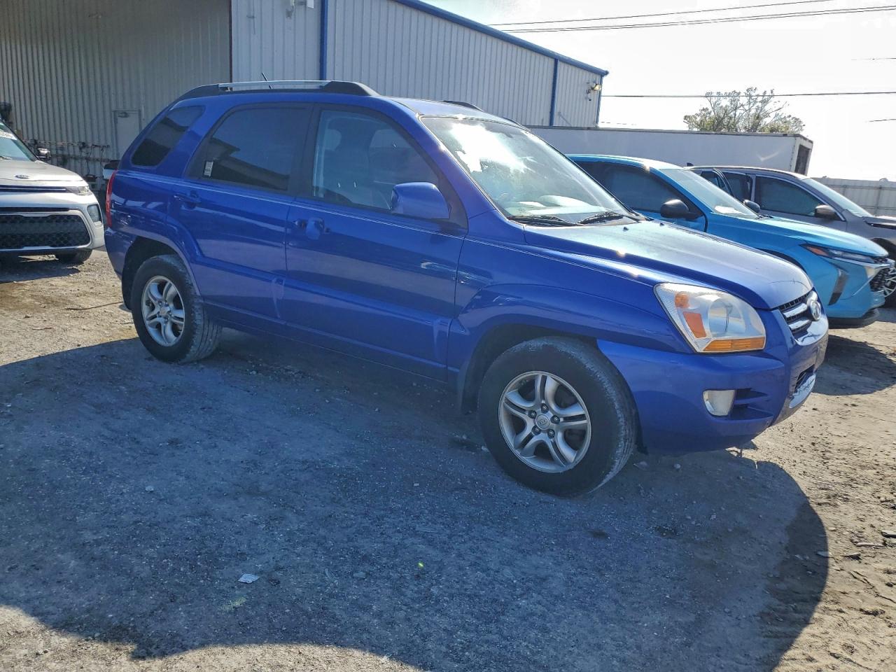 2006 Kia New Sportage Blue vin: KNDJF723867168875