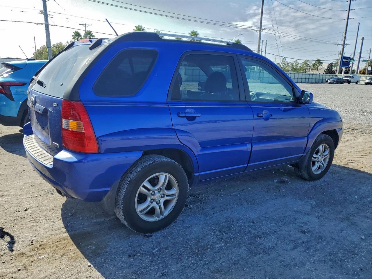 2006 Kia New Sportage Blue vin: KNDJF723867168875