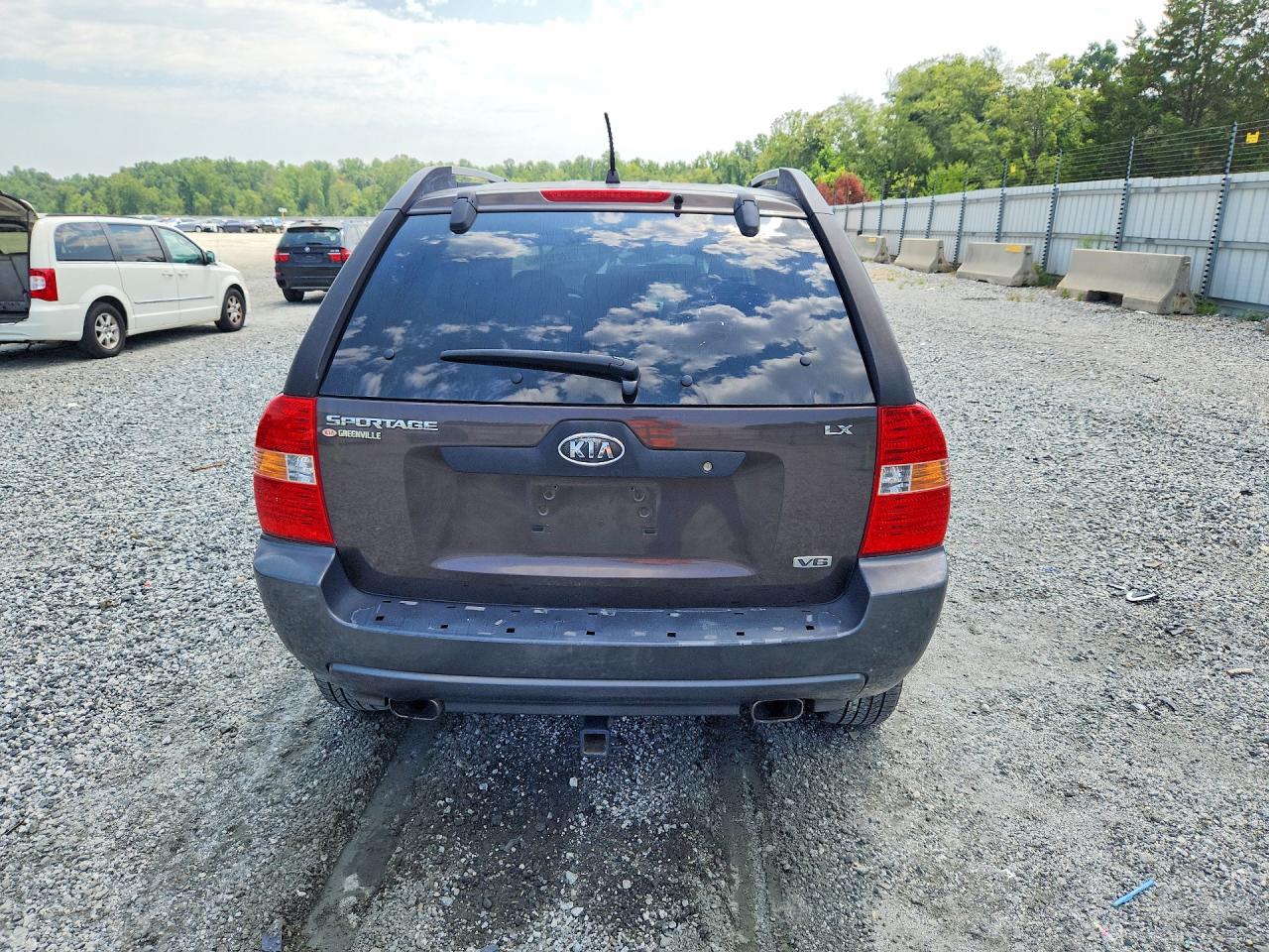 2006 Kia Sportage Lx Brown vin: KNDJF723867182825