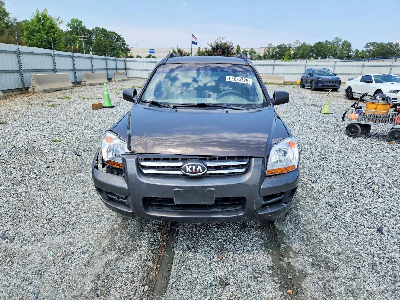 2006 Kia Sportage Lx Brown vin: KNDJF723867182825