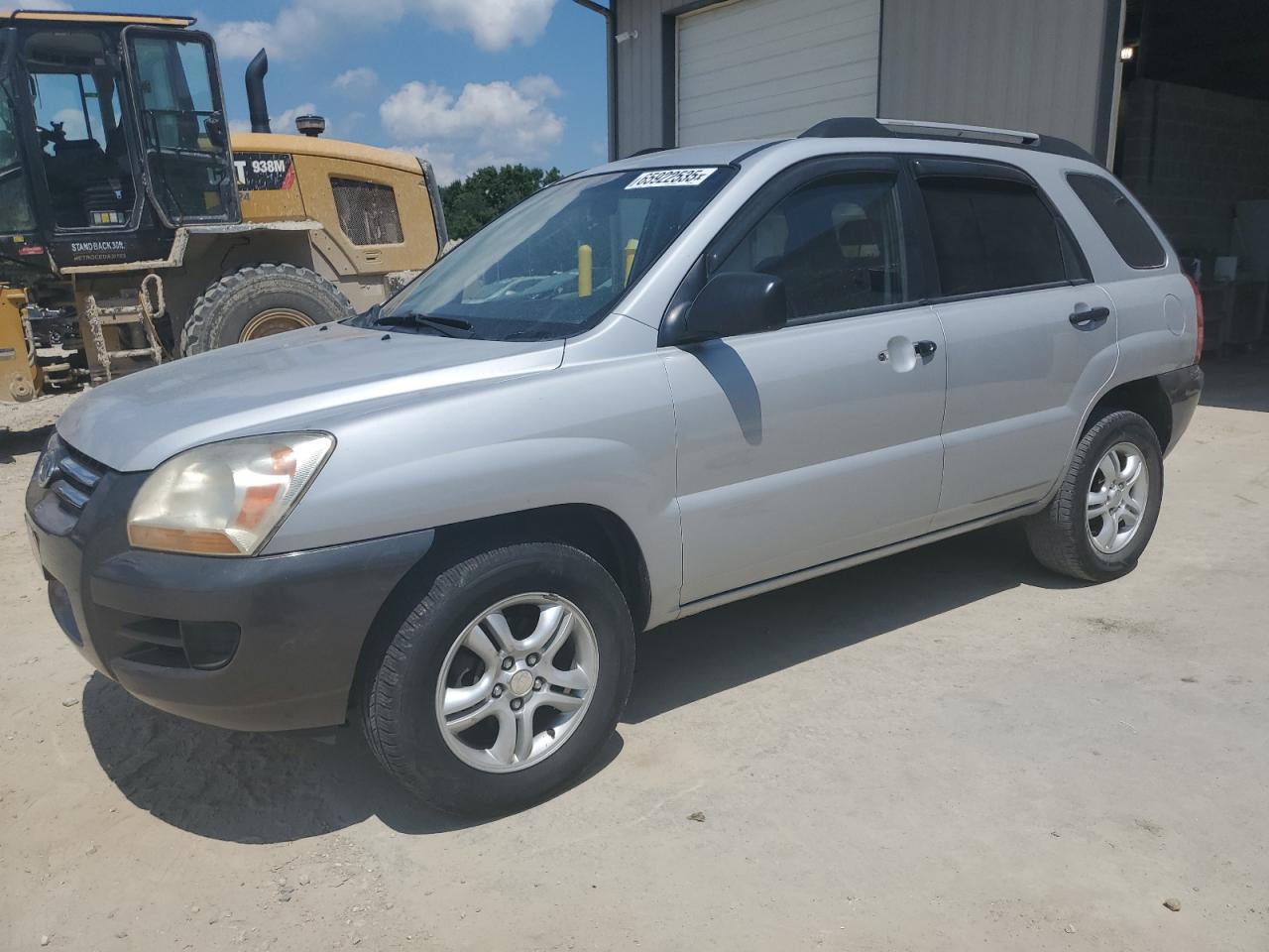 2006 Kia New Sportage    Silver vin: KNDJF723867196451