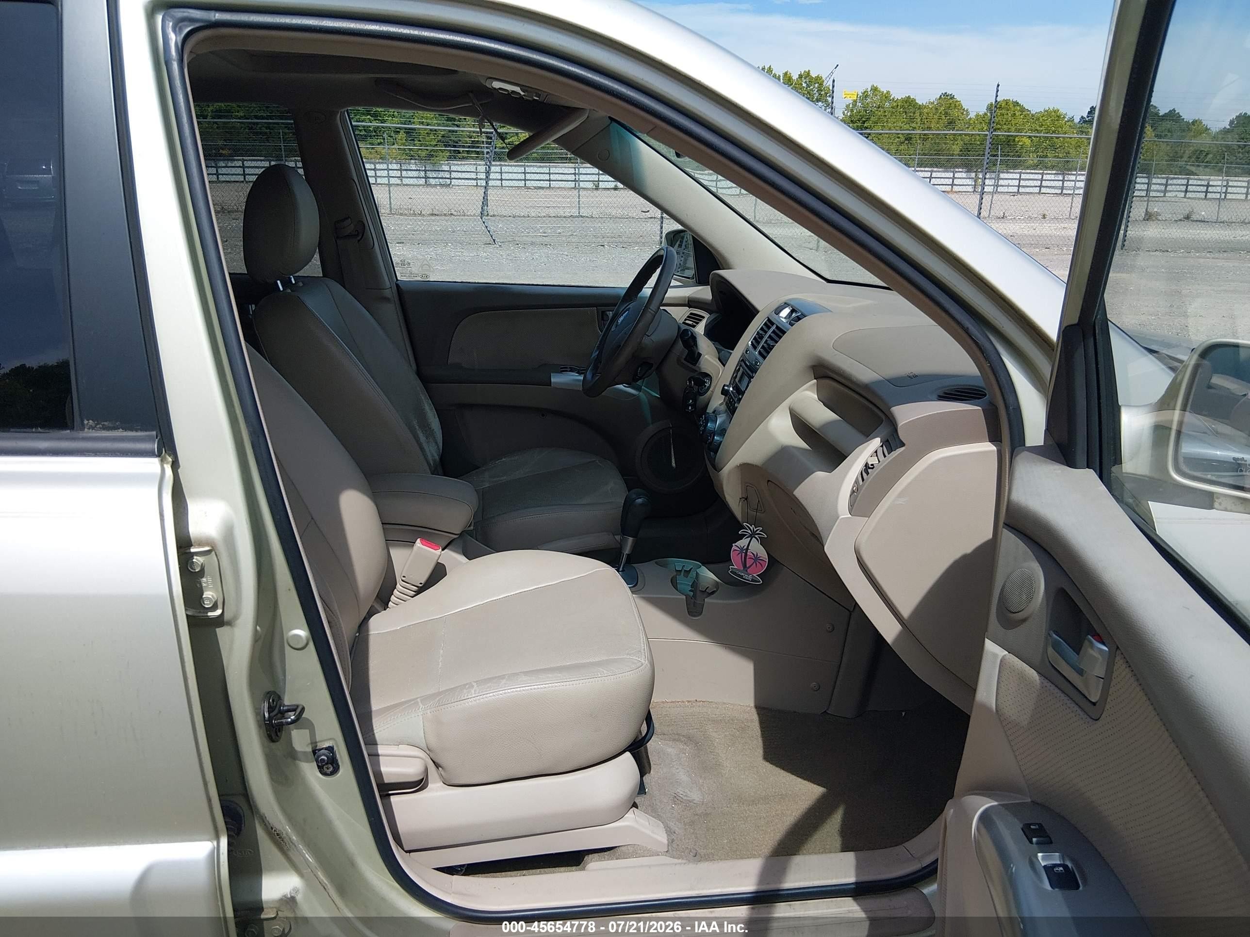 2006 Kia Sportage Ex V6/lx V6 Золотой vin: KNDJF723867244711
