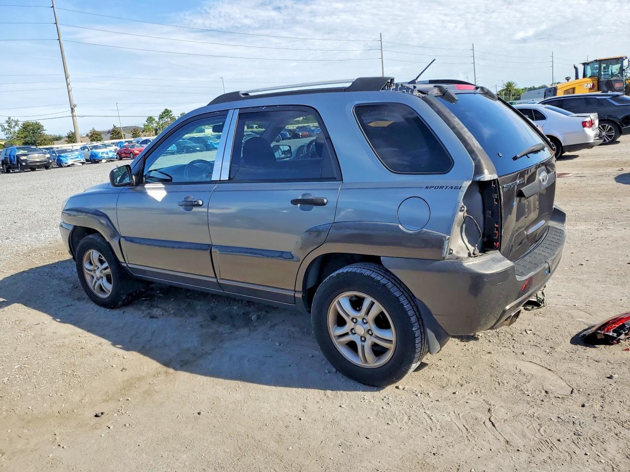 2006 Kia New Sportage Gray vin: KNDJF723867289924