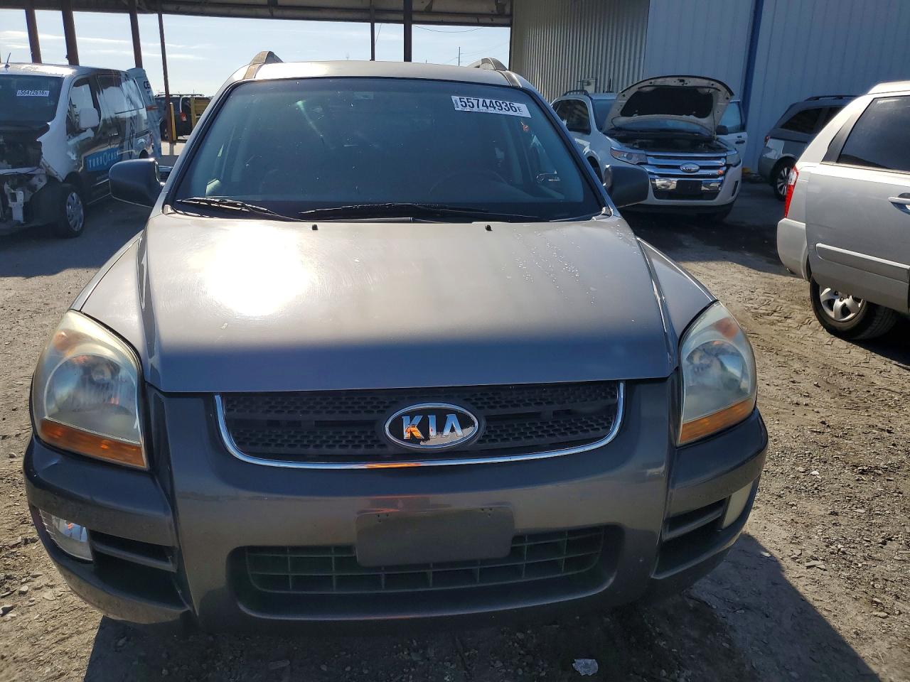 2006 Kia New Sportage Gray vin: KNDJF723867289924