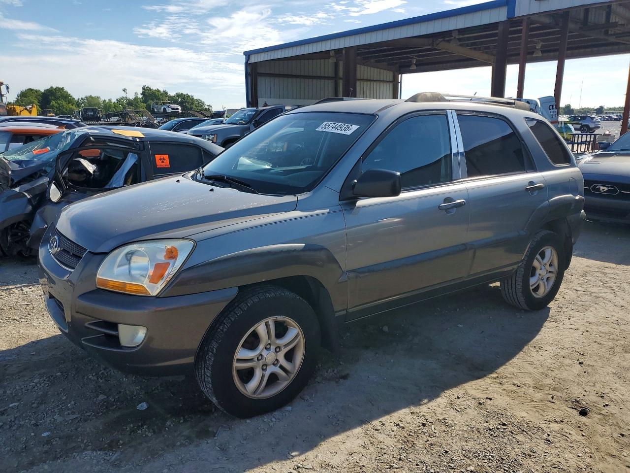 2006 Kia New Sportage Gray vin: KNDJF723867289924