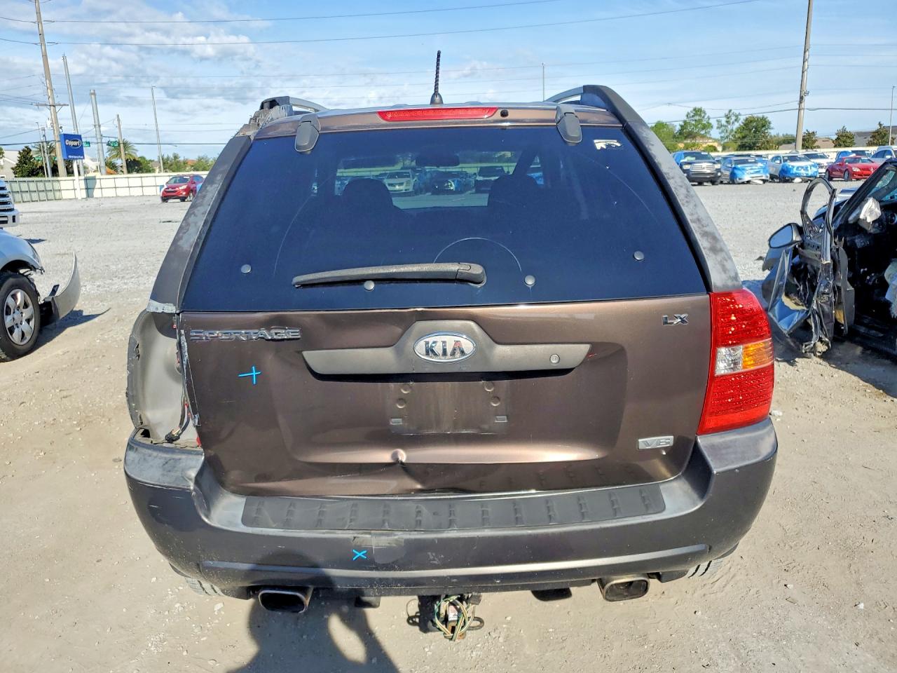 2006 Kia New Sportage Gray vin: KNDJF723867289924