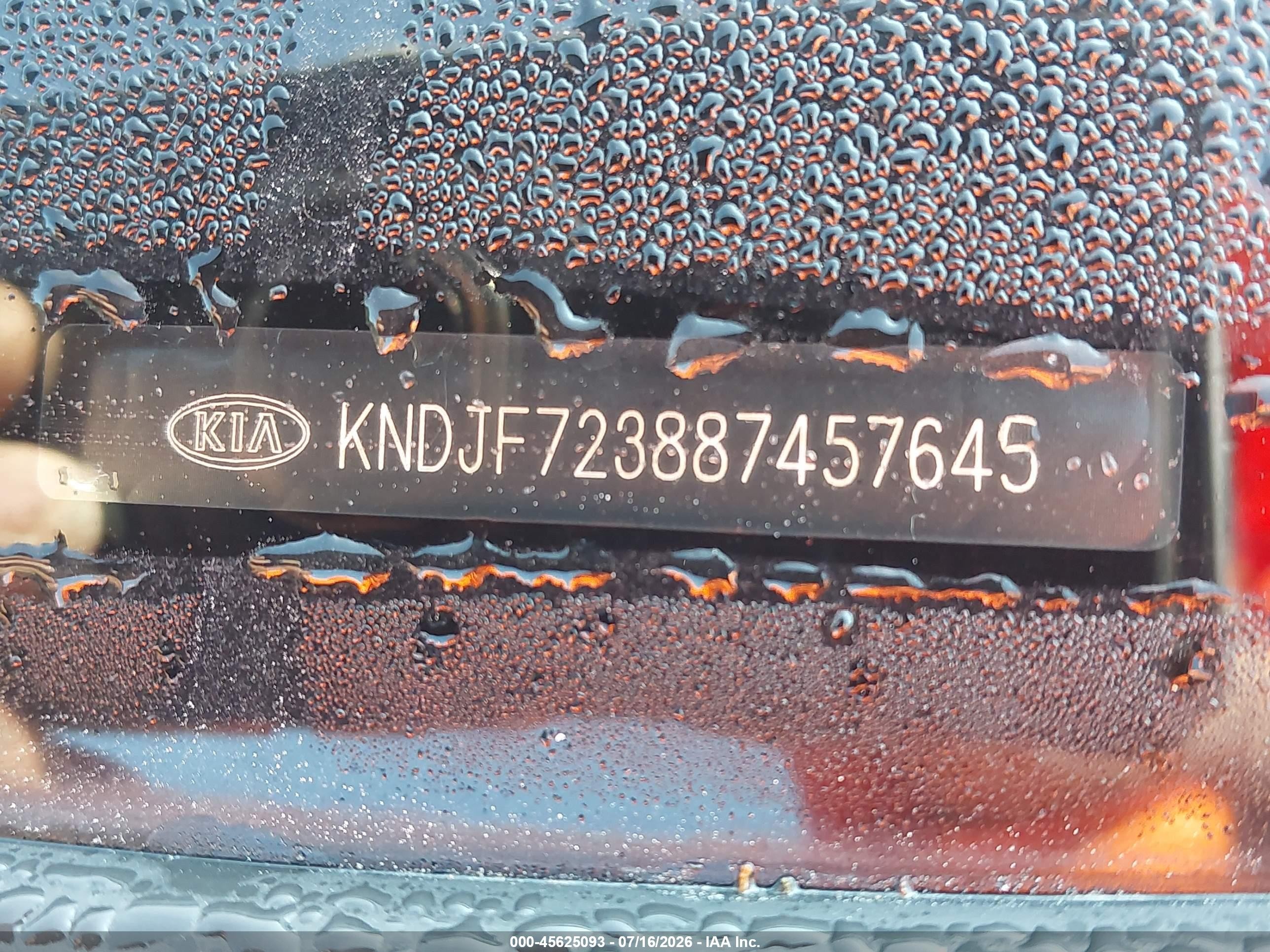 2008 Kia Sportage Lx V6 Black vin: KNDJF723887457645