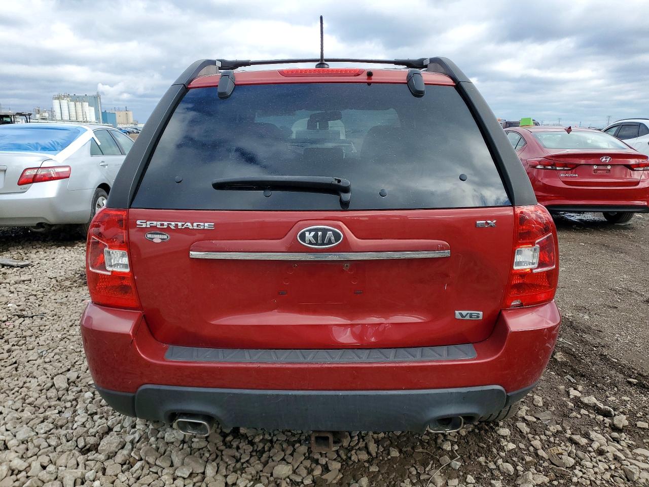 2009 Kia Sportage Lx Красный vin: KNDJF723897594098