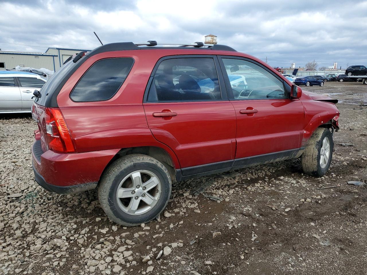 2009 Kia Sportage Lx Красный vin: KNDJF723897594098