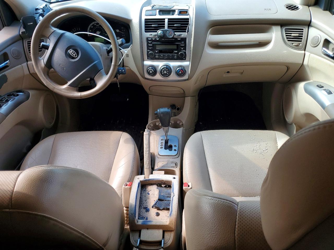 2005 Kia Sportage Lx Black vin: KNDJF723957115570