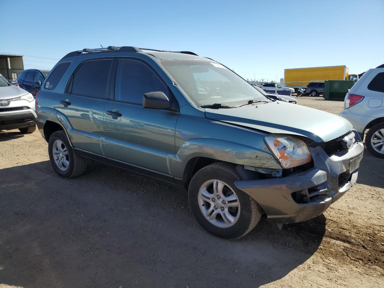 2005 Kia New Sportage Gray vin: KNDJF723957124219