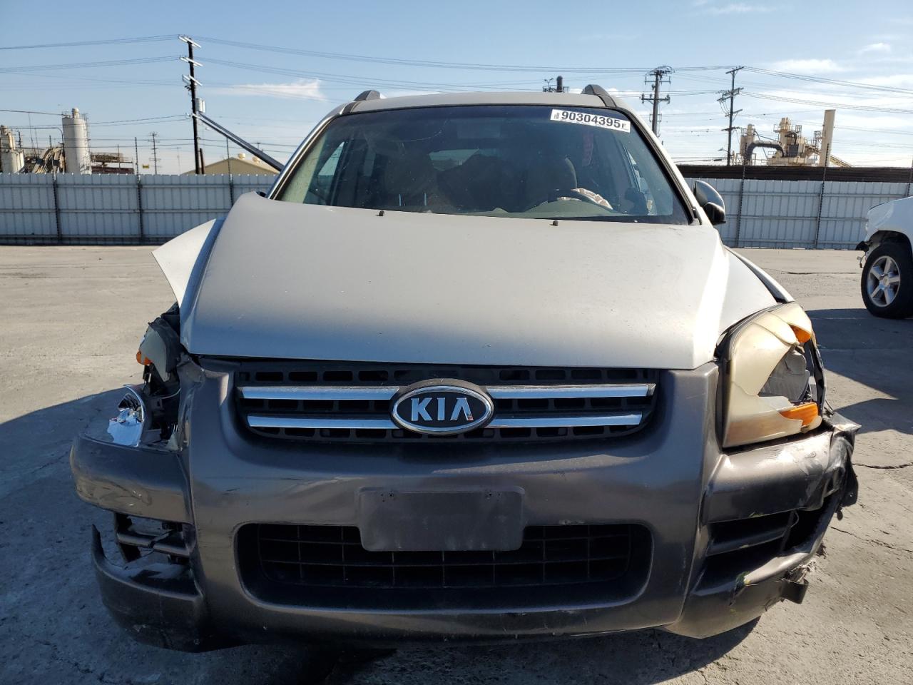 2006 Kia New Sportage Silver vin: KNDJF723967155388