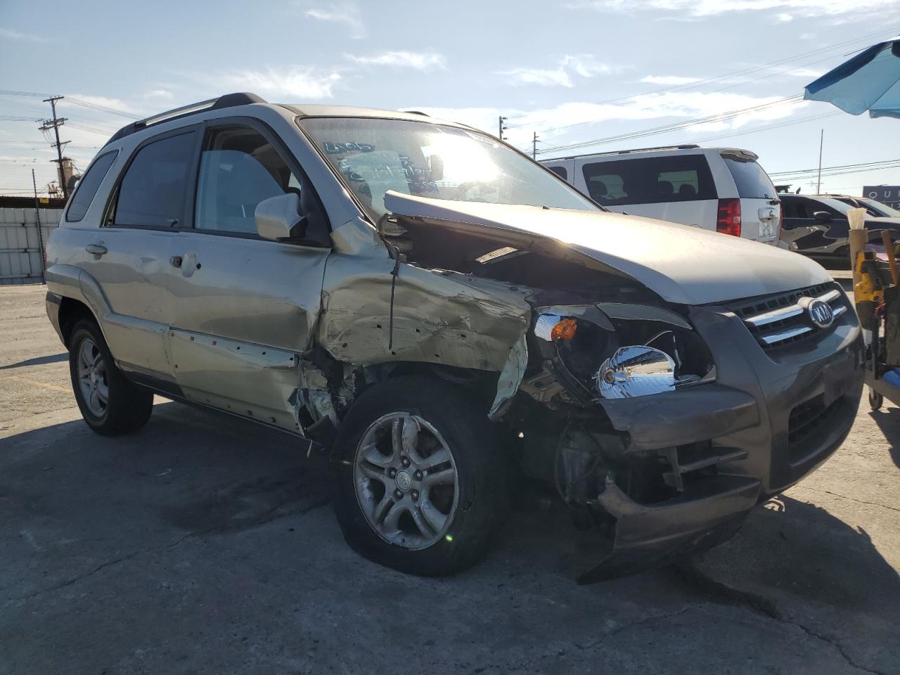 2006 Kia New Sportage Silver vin: KNDJF723967155388