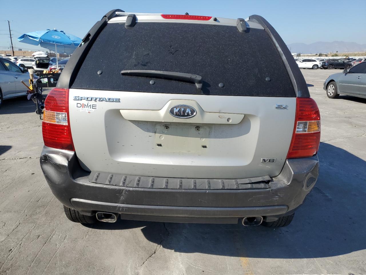 2006 Kia New Sportage Silver vin: KNDJF723967155388