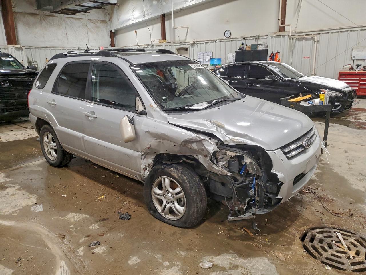2006 Kia New Sportage Silver vin: KNDJF723967190092