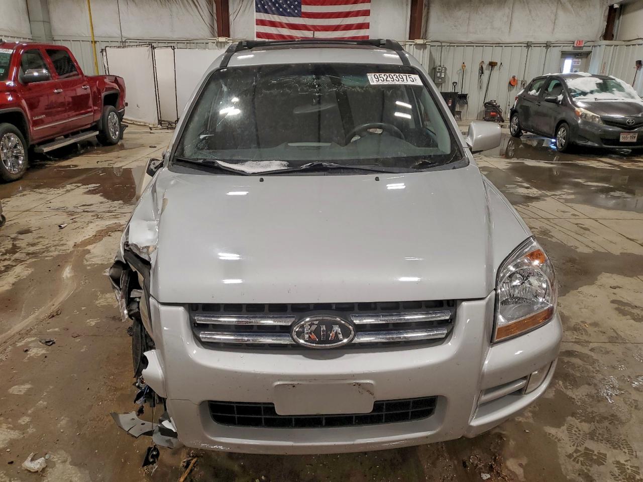 2006 Kia New Sportage Silver vin: KNDJF723967190092