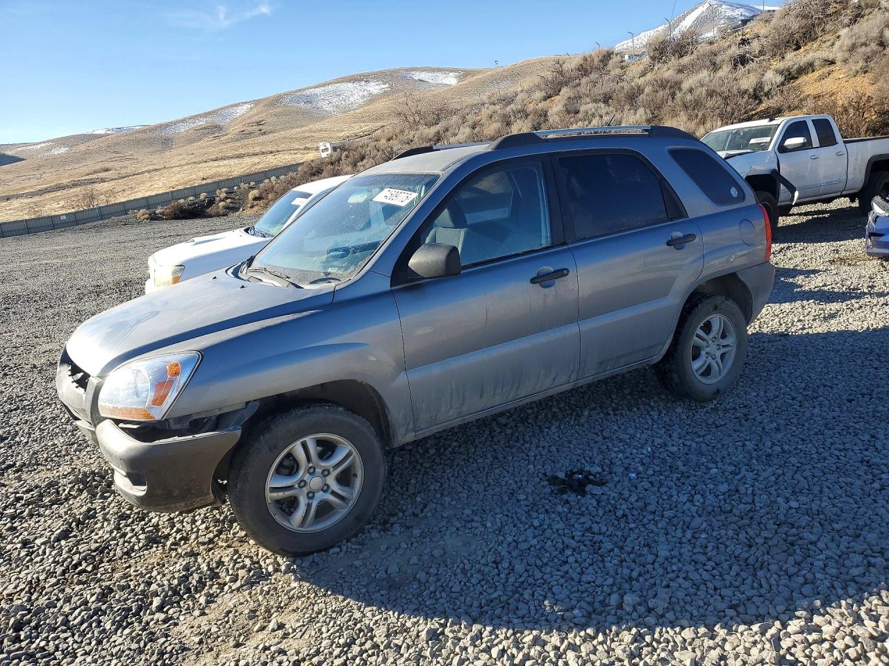 2006 Kia New Sportage Gray vin: KNDJF723967241784