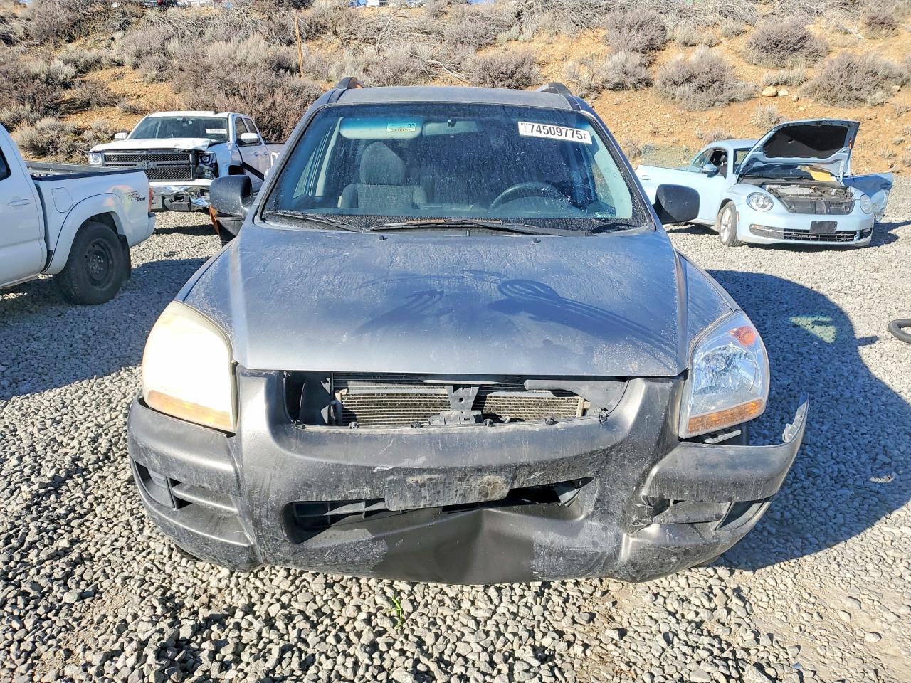 2006 Kia New Sportage Gray vin: KNDJF723967241784