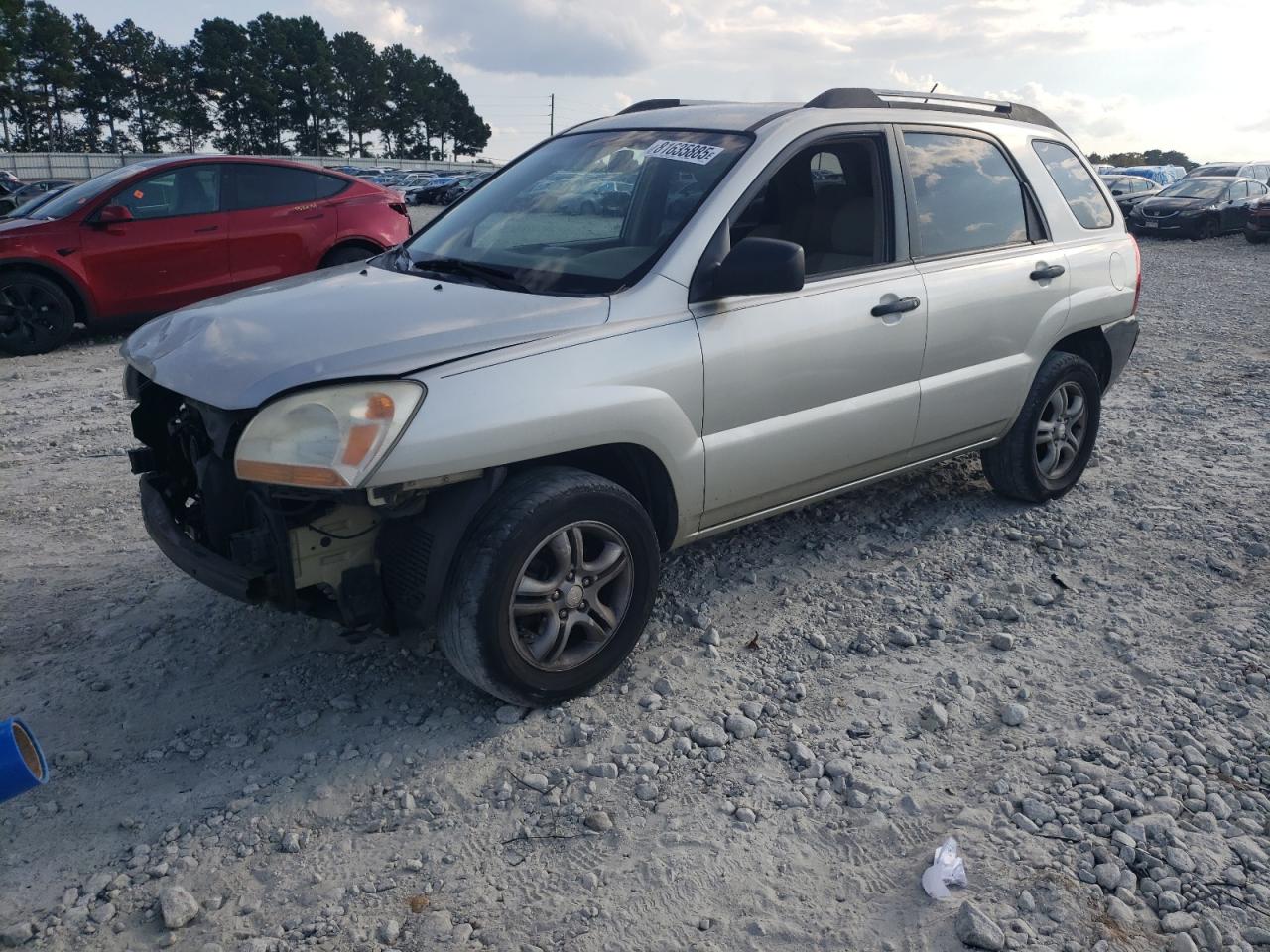 2006 Kia New Sportage Silver vin: KNDJF723967289978