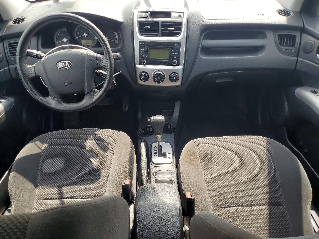 2009 Kia Sportage Lx White vin: KNDJF723997556962