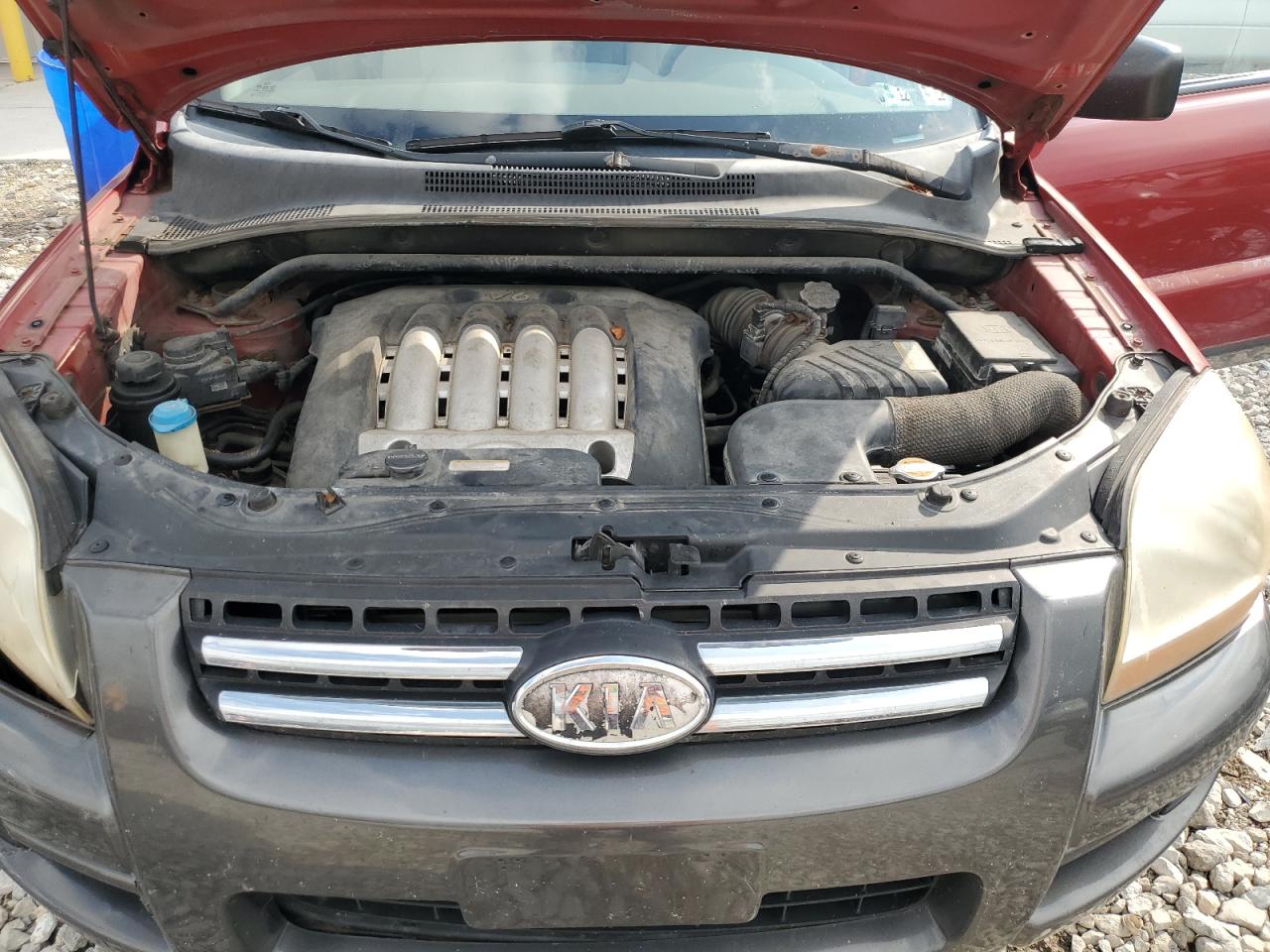 2005 Kia New Sportage Бордовый vin: KNDJF723X57099492
