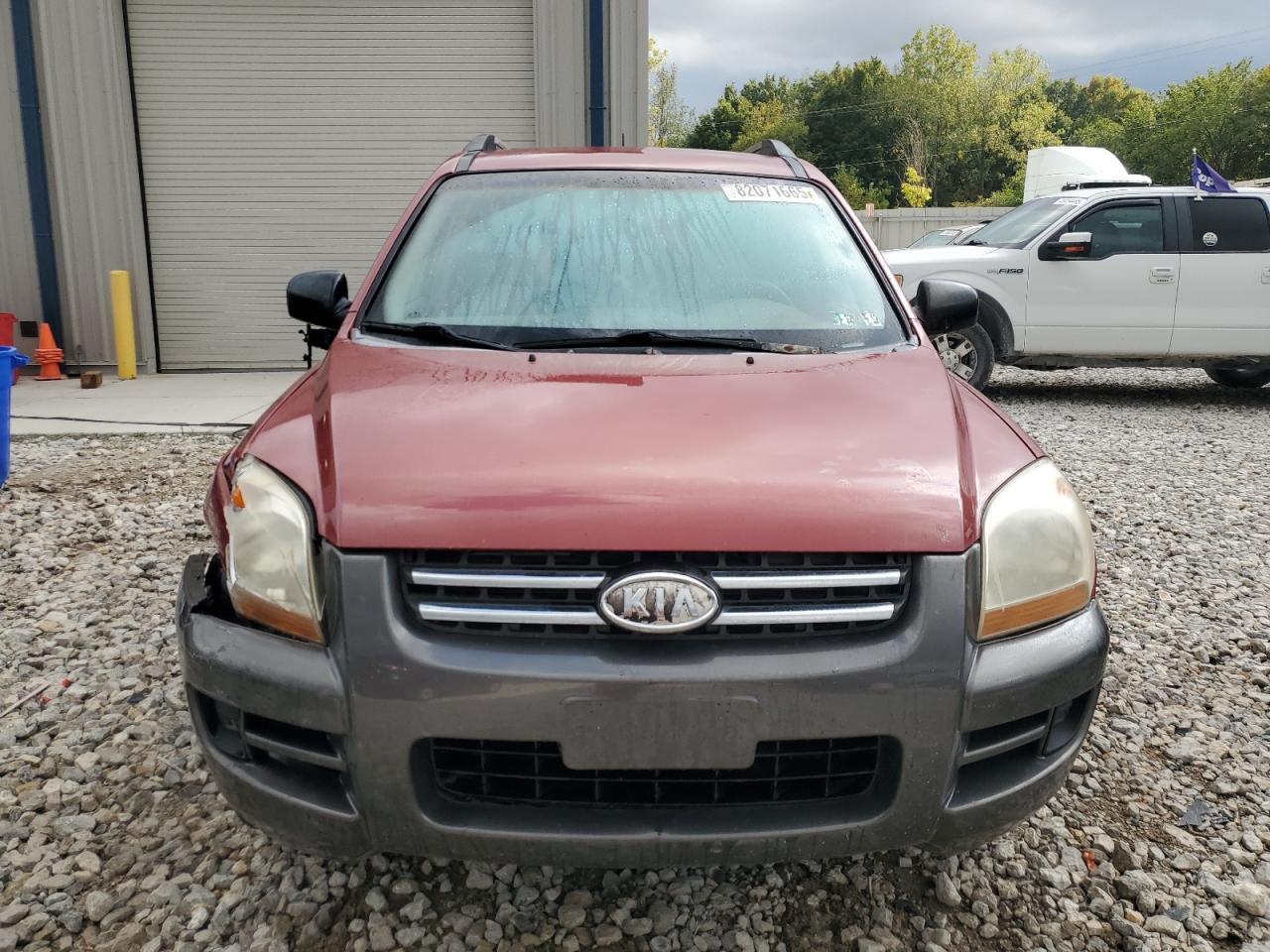 2005 Kia New Sportage Бордовый vin: KNDJF723X57099492